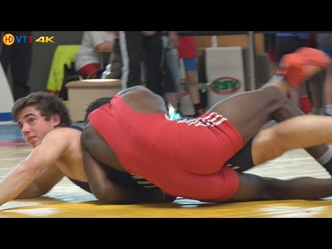 Ringen int. Brandenburg-Cup 2014 Kadetten (Gr./Rö.) - 76kg 1/2 Finale