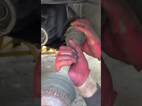 Drive Shaft Remove is easy! Easy way to remove drive shaft