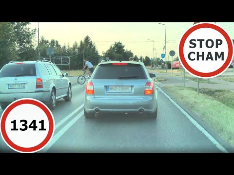 Stop Cham #1341 - Niebezpieczne i chamskie sytuacje na drogach