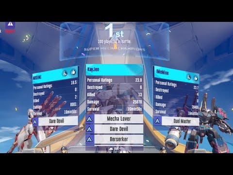 Arthur Gameplay | Battle Royale | - Super Mecha Champions