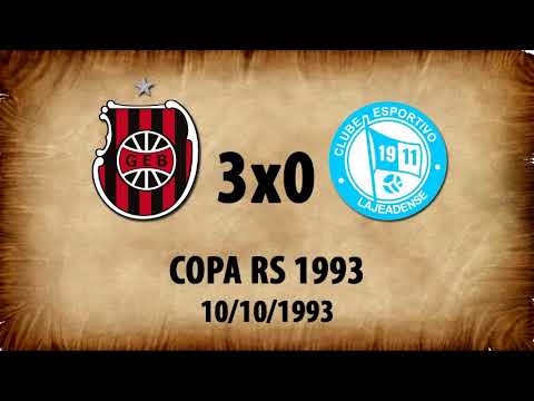 G.E.Brasil 3x0 Lajeadense - Copa RS 1993
