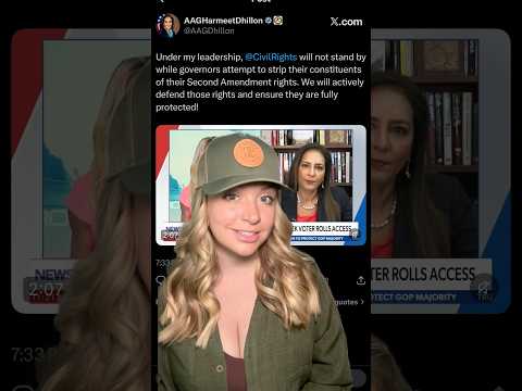 Dhillon: Civil Rights Division Will NOT Stand By #2ndamendment #shortsfeed #shortsvideo #shorts Thumbnail