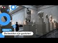 Griekenland en Engeland hebben ruzie over kunst