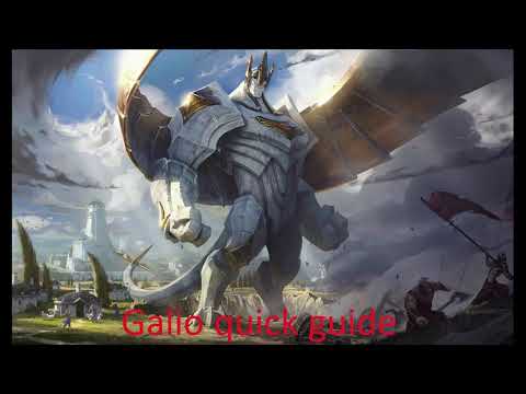 Galio quick guide Deutsch