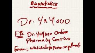 Biostatistic brief lecture by Dr.Yayooo