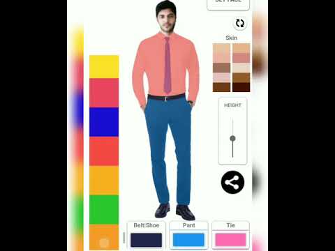 Man Formal Outfit - Shirt and  Video