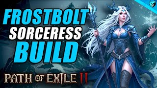 ICE QUEEN Endgame Frostbolt Sorceress Build in Path of Exile 2