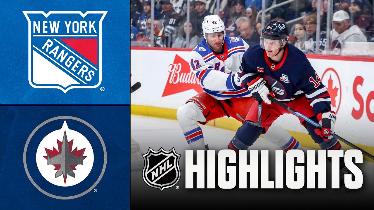 Rangers vs. Jets | NHL Highlights | March 12, 2026