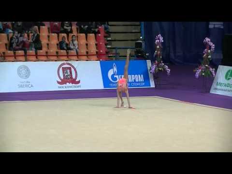 Shibaeva Anastasia (RUS)  clubs Grand Prix Moscow-Alina Cup 2016 qual. jun.