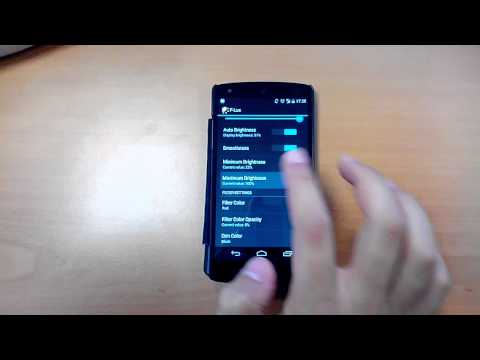 Screen Brightness Control Video