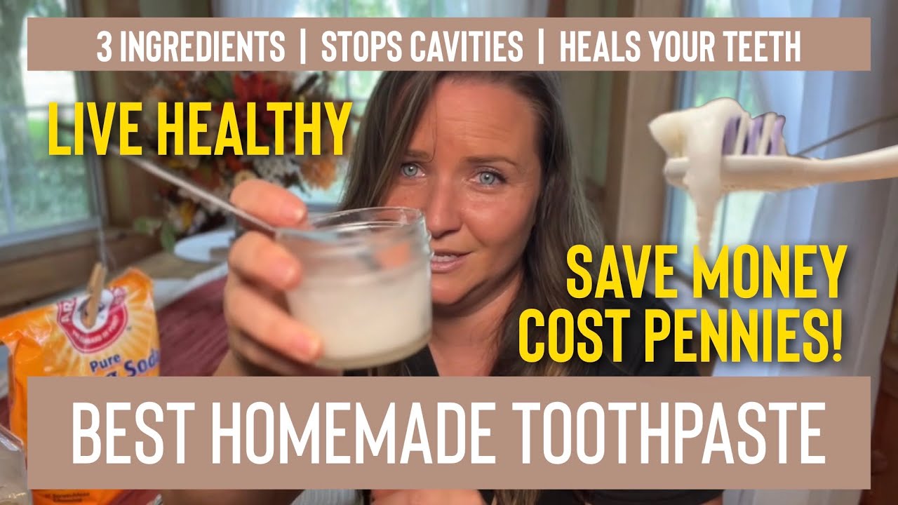 Best Homemade Toothpaste Cost Pennies & Heals Teeth