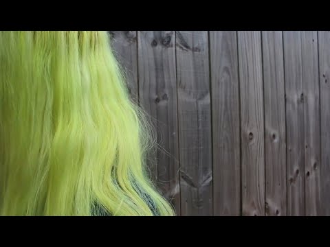 DYING MY HAIR WITH ARCTIC FOX NEON MOON | Hope Marie