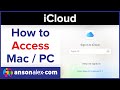 How to Access Apple iCloud on Mac or PC 