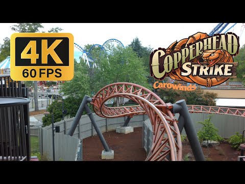 Front row point of view footage of Copperhead Strike