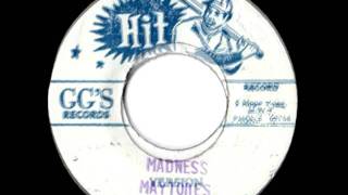 THE MAYTONES - Madness + version (1975 GG's records)