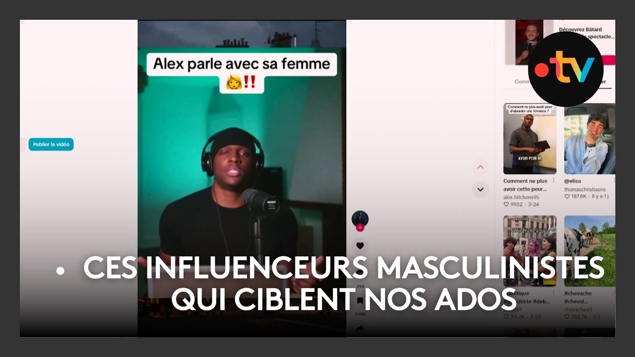 Illustration: Masculinisme : comment les influenceurs recrutent les adolescents français
