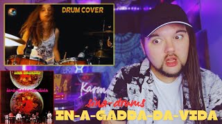 Drummer reacts to "In-A-Gadda-Da-Vida" by Iron Butterfly (Sina-Drums Cover)
