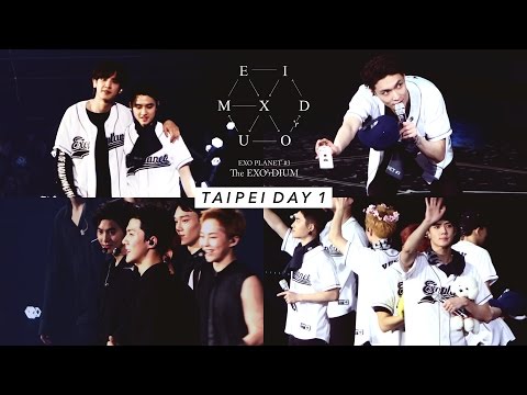 161126 EXO'rDIUM in Taipei Day 1 🎥 Fancam Compilation