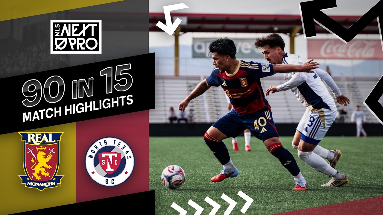 Real Monarchs SLC vs North Texas SC Highlights