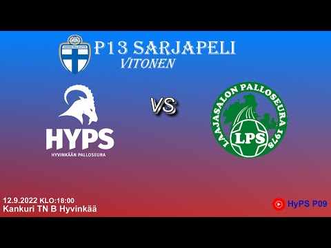 Piirisarja P13 HyPS Punainen - LPS Vihreä 12.9.2022
