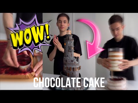🧐 Chocolate Cake Design | Reaction Video