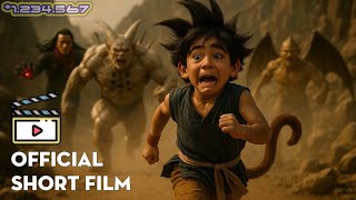 Dragon Ball Short Film | The Dreams of Kid Goku GT | Live-Action Movie AI