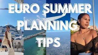 How to Plan a Euro Summer Trip (packing tips, hotel planning, VAT tax shopping)