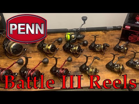 Penn Battle III Reels are Here!