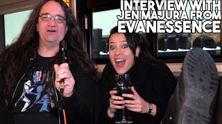 Interview with JEN MAJURA from Evanescence