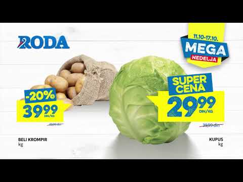 Roda | Mega nedelja 11.10 - 17.10.2019.