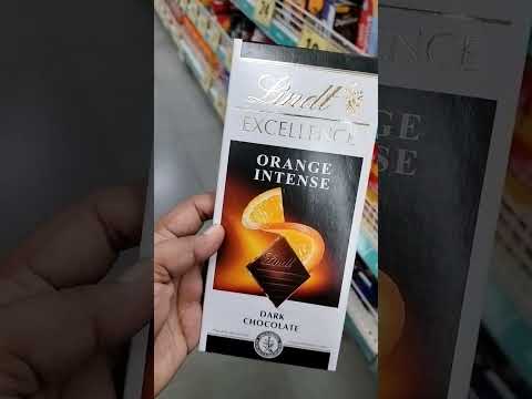 Lindt excellence Orange Intense #lindt #shortfeed #trendingonshorts #ytshorts #viralfood #uaefood