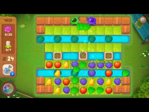 Gardenscapes level 1032