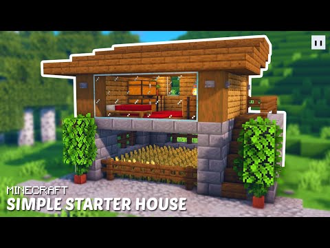 Sv Gravity - Minecraft : How to Build a Simple Starter House