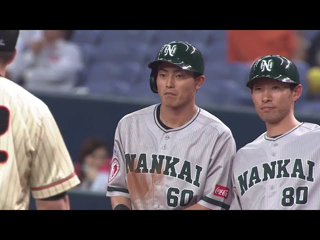 【4回表】ホークス・釜元 勝ち越しの2点タイムリーヒット!! 2019/5/29 B-H