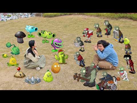 PLANTS VS ZOMBIES :CHESS PVZ DIFFERENT TOYS BATTLE IV（10 Zombie Kings Battle）