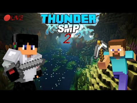 Sukrish gamer - 🔴EPIC Minecraft Thunder smp season 2 LIVE now! Join us!