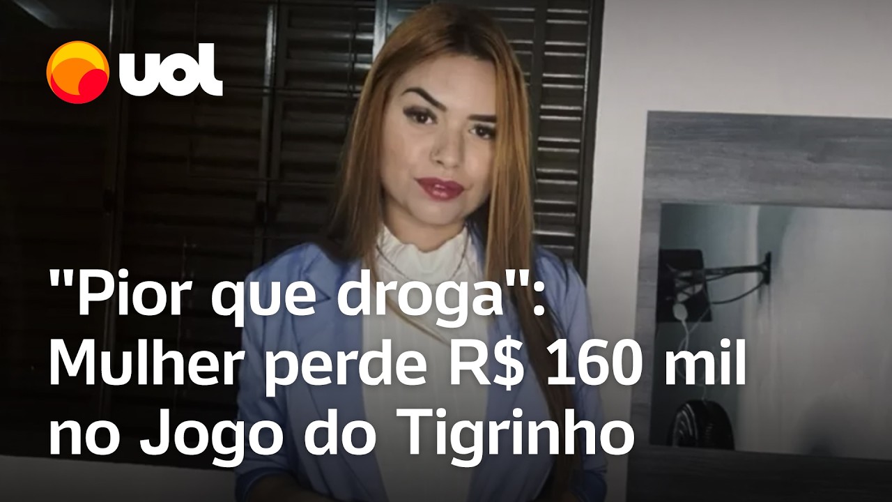 Jogo do Tigrinho: Mulher perde R$ 160 mil em apostas e diz que vício é 'pior que droga'; veja vídeo