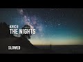 The Nights Slowed Avicii
