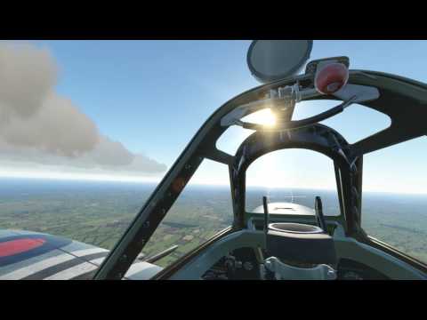 DCS Normandy 1944 Alpha - Short flight to Caen