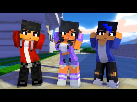 COUPLE DANCE APHMAU FRIENDS AARON,APHMAU,EIN DARLING OHAYO SUPER IDOL - MINECRAFT ANIMATION #shorts