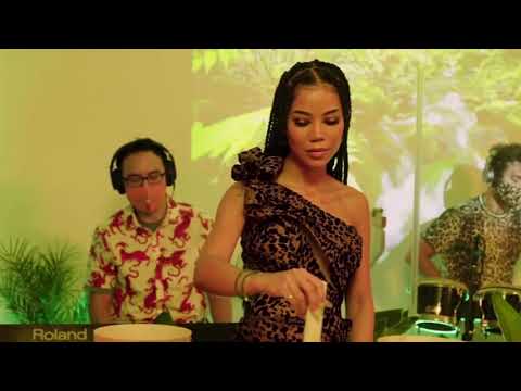 Jhene Aiko performs B.S. Live for IHeartRadio