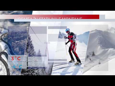 Mediafax Meteo 13 Martie - Ploi slabe, ninsori la munte și vânt slab anunță meteorologii pentru azi