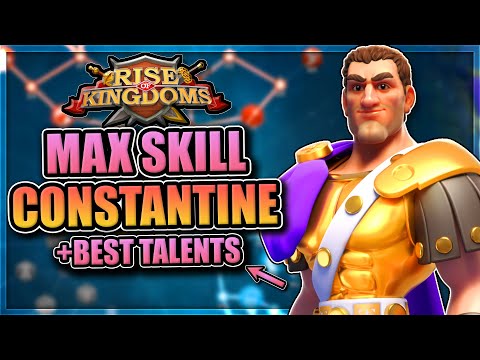 Expertised Constantine in Rise of Kingdoms [+5 talent builds to try]
