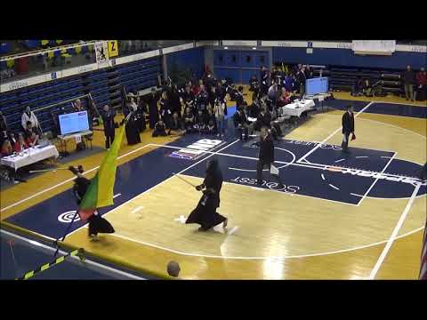 Kendo Open de France 2018 456e dan Stelle Arashi USA vs Izawa Yusaku JAPAN