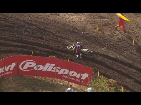 Henry Jacobi Crash - MX2 Race 2 - MXGP of Germany 2019