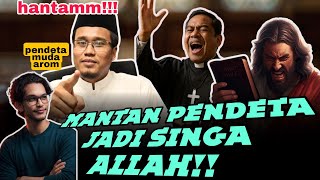Download lagu 'DEBUT Pak PENDETA Arom Setelah Muallaf! Hantam Penghina Nabi Seperti Panglima Khalid bin Walid ⚔️ mp3