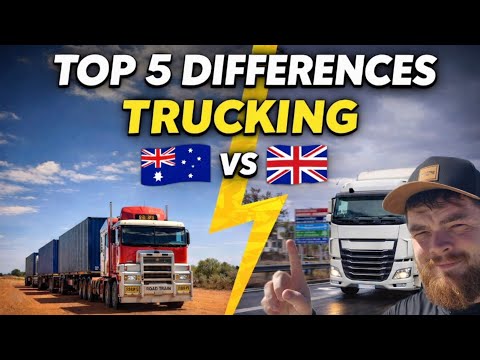 Top 5 Differences Between Trucking in Australia vs the UK