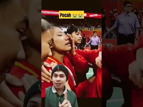 Tangis haru Mutiara Ayu Puspitsari di Suhandinata cup 2024 #badminton