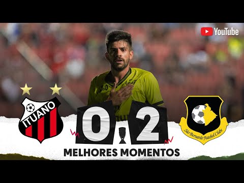 Gols e lances de Ituano x São Bernardo
