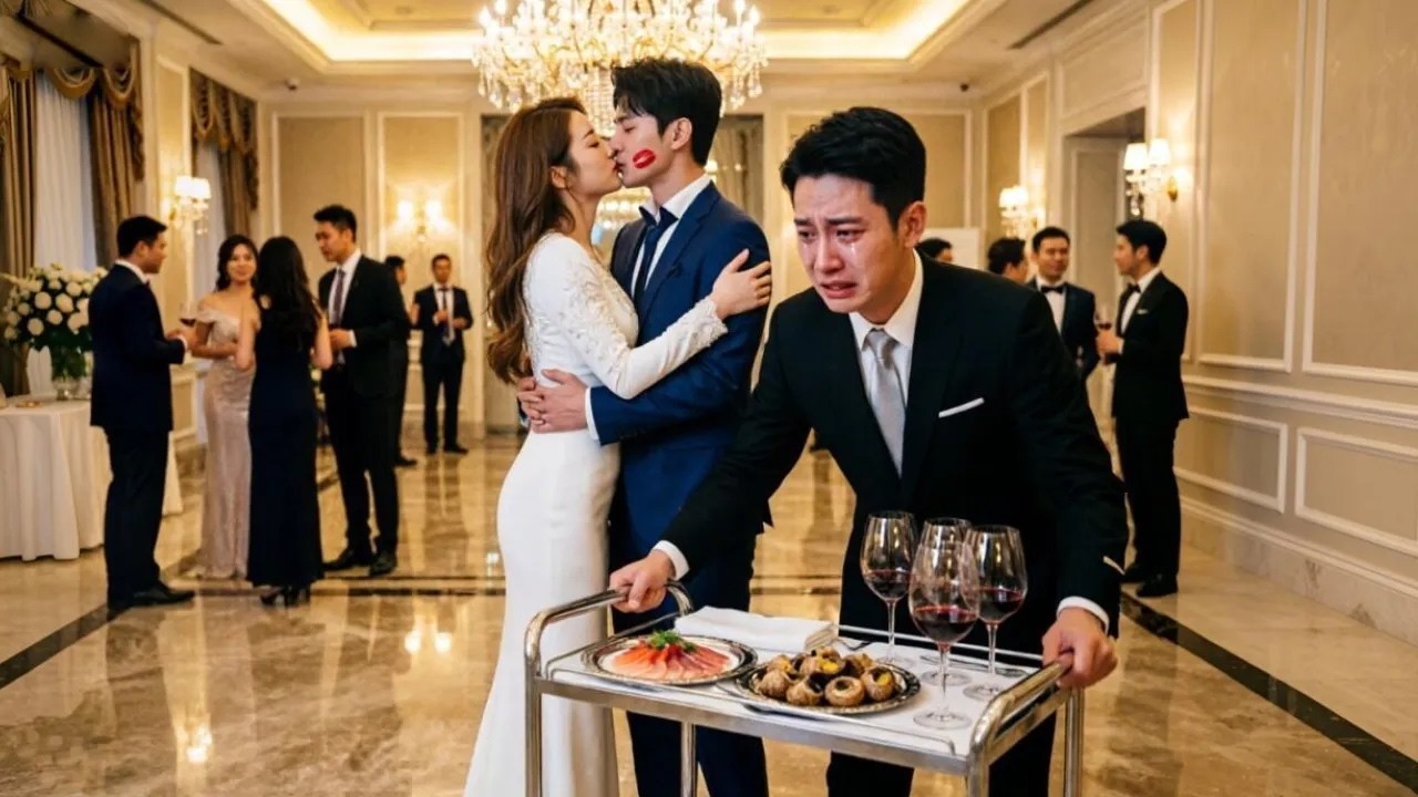 他扮成服務生想給妻子驚喜，卻撞見她出軌下屬！他不聽解釋轉身離開，妻子當場破防：我出軌都是你逼的！ #短劇 #情感 #逆襲 #復仇